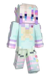Kitacrazy Minecraft avatar full body