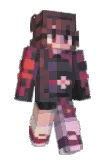 Kitashai Minecraft avatar full body