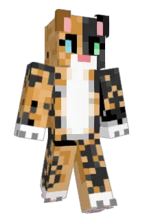 KitsieCat Minecraft avatar full body