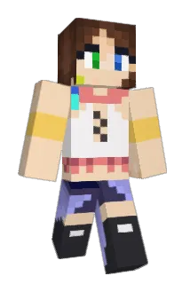 KitsuYuki Minecraft avatar full body