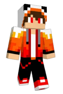 Kitsunito Minecraft avatar full body