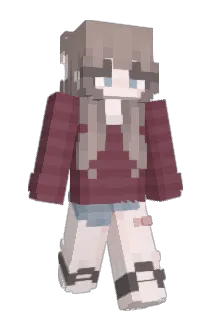 Kitsyne Minecraft avatar full body