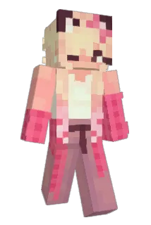 KittenHearts Minecraft avatar full body