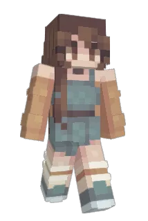 KittenOnBook Minecraft avatar full body