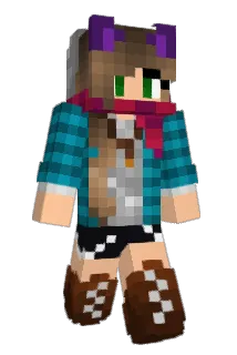 KittenPlayzMC Minecraft avatar full body