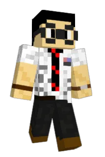 Kittencone Minecraft avatar full body