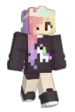 KittiBella Minecraft avatar full body