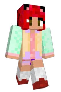 KitttyChan Minecraft avatar full body
