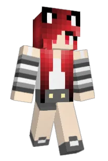 KittyDeath Minecraft avatar full body