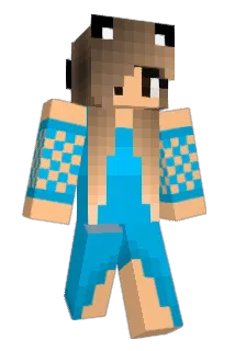 KittyHighFive Minecraft avatar full body