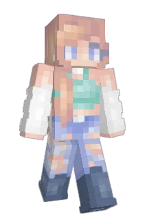 KittyTow Minecraft avatar full body