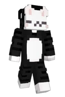 KittyWard Minecraft avatar full body