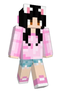 Kittychan143 Minecraft avatar full body