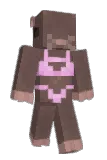 Kittydino Minecraft avatar full body