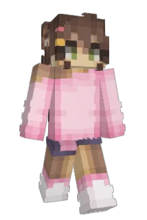 Kitzuneh Minecraft avatar full body