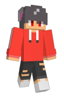 KizinTV Minecraft avatar full body
