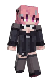 KizmetCat Minecraft avatar full body