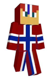 Klaebo Minecraft avatar full body