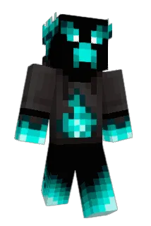 Klavecimbel Minecraft avatar full body