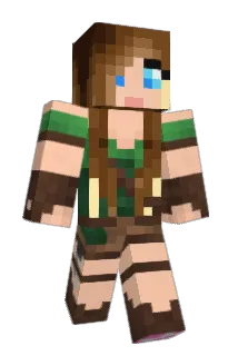 KleenPearl Minecraft avatar full body