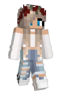 KleinerEngelMia Minecraft avatar full body