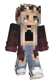 KleinesLia Minecraft avatar full body