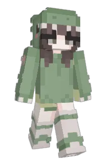 KleinesLisa Minecraft avatar full body