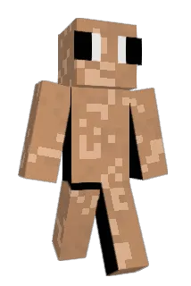 Klocky Minecraft avatar full body