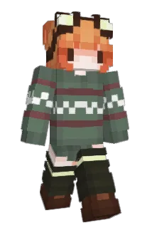 KlutzVXeN Minecraft avatar full body
