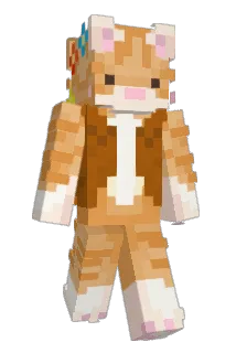 Knabbeltje Minecraft avatar full body