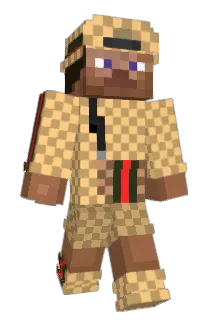 Knatz Minecraft avatar full body