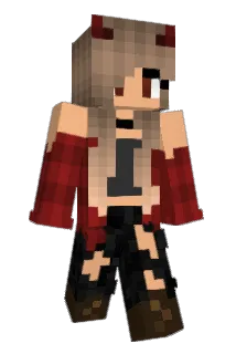 Knited Minecraft avatar full body