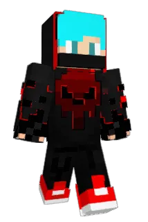 Knochensaege Minecraft avatar full body