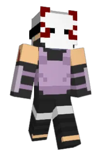 Knuffelwau Minecraft avatar full body
