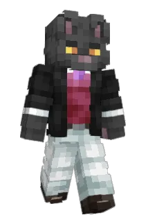 KoTikMan Minecraft avatar full body