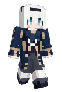 Ko_saki Minecraft avatar full body