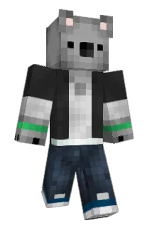 KoalaAtWork Minecraft avatar full body