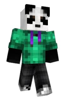 KobePanda Minecraft avatar full body