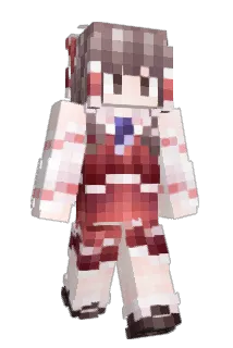 Kochiya_Sanae Minecraft avatar full body