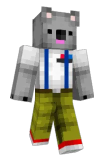 KoderBear Minecraft avatar full body