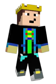 Koenigliche Minecraft avatar full body