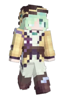 Koishimeow Minecraft avatar full body