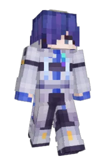 KomeijiKarumu Minecraft avatar full body