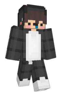 Kommunistischer Minecraft avatar full body
