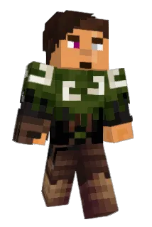 Komotomoth Minecraft avatar full body
