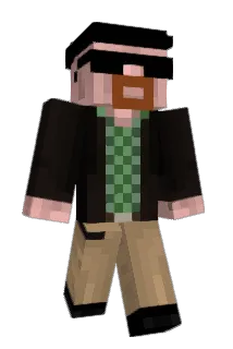 Kompardo Minecraft avatar full body