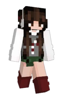 Kookiebun Minecraft avatar full body