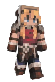 Korrai Minecraft avatar full body