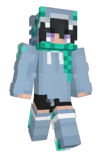 Koshiko Minecraft avatar full body