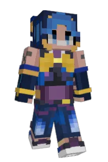 Koumei Minecraft avatar full body
